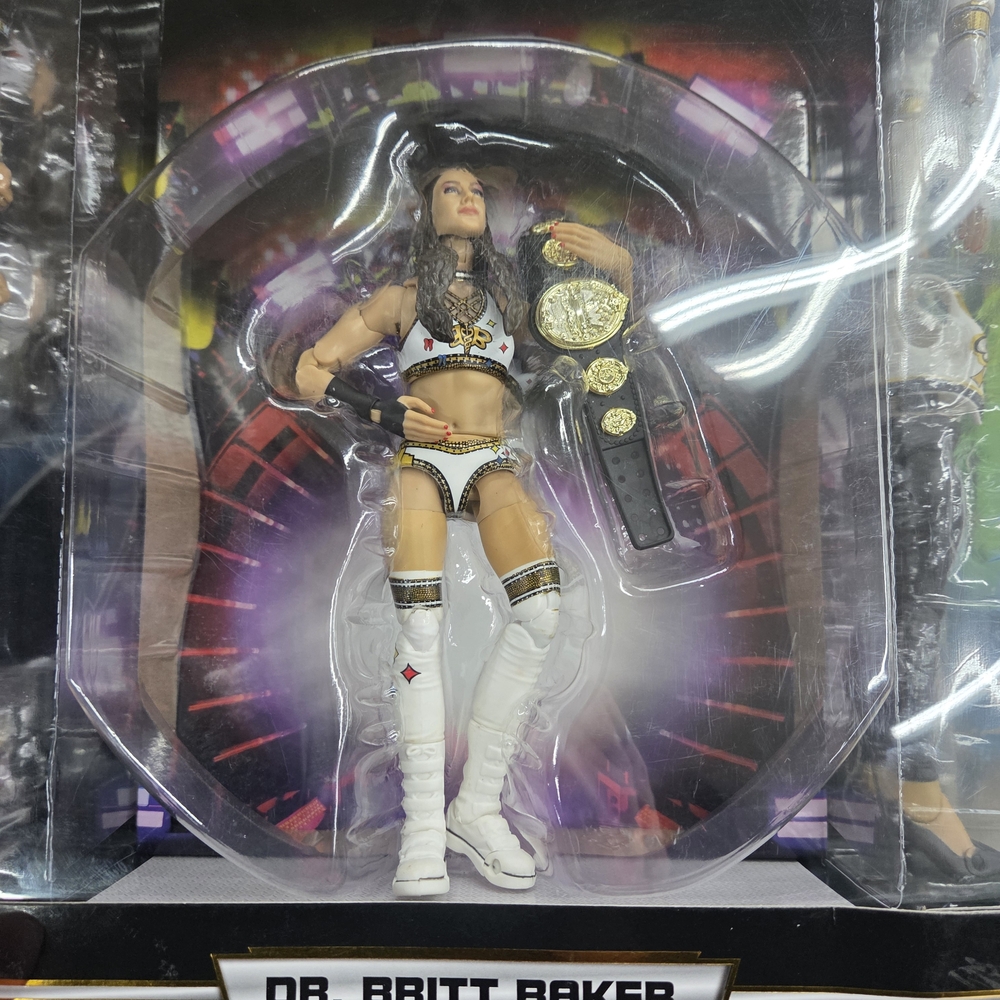 Wrestling Action Figure with Championship Belt